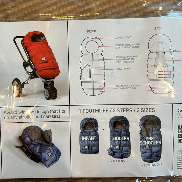 7 A.M. Enfant Blanket 212 Evolution- Red - Picture 10 of 11